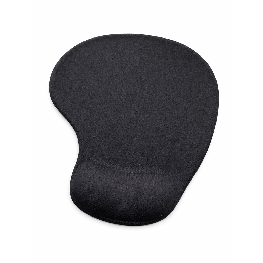 Black Ergonomic Mouse Pad with Wrist Support - BuyAbility