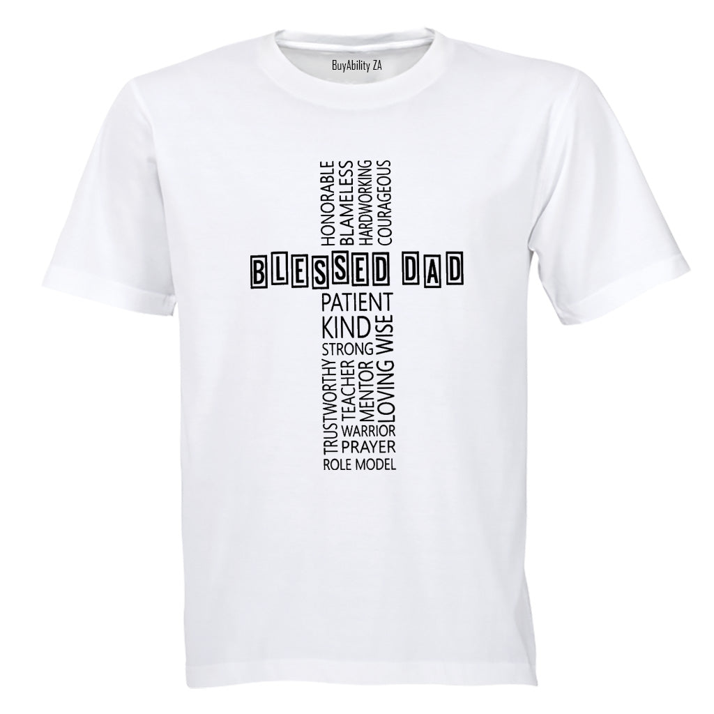 Blessed Dad - Adults - T-Shirt - BuyAbility South Africa
