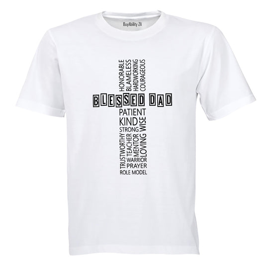 Blessed Dad - Adults - T-Shirt - BuyAbility South Africa