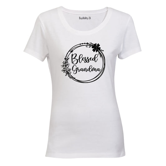 Blessed Grandma - Circular - Ladies - T-Shirt