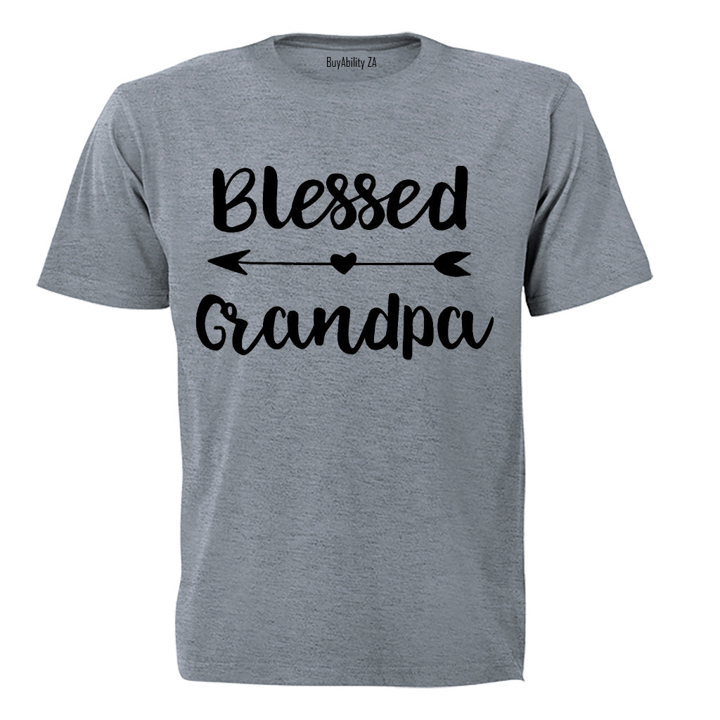 Blessed Grandpa - Adults - T-Shirt