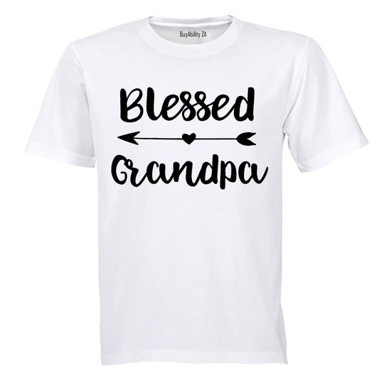 Blessed Grandpa - Adults - T-Shirt