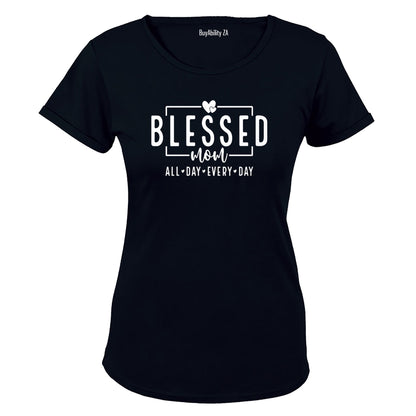 Blessed Mom - All Day - Ladies - T-Shirt - BuyAbility South Africa