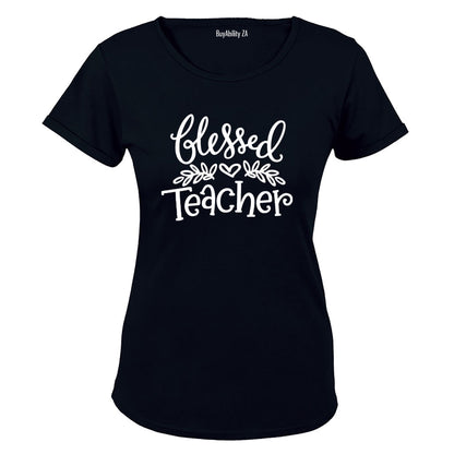 Blessed Teacher - Ladies - T-Shirt