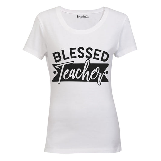 Blessed Teacher - Ladies - T-Shirt