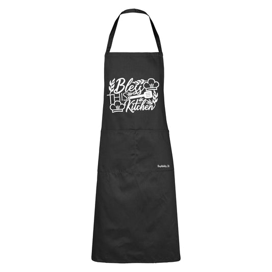 Bless This Kitchen - Chef Hat - Apron