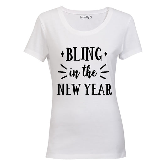 Bling in the New Year - Ladies - T-Shirt