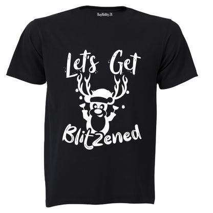 Blitzened - Christmas - Adults - T-Shirt