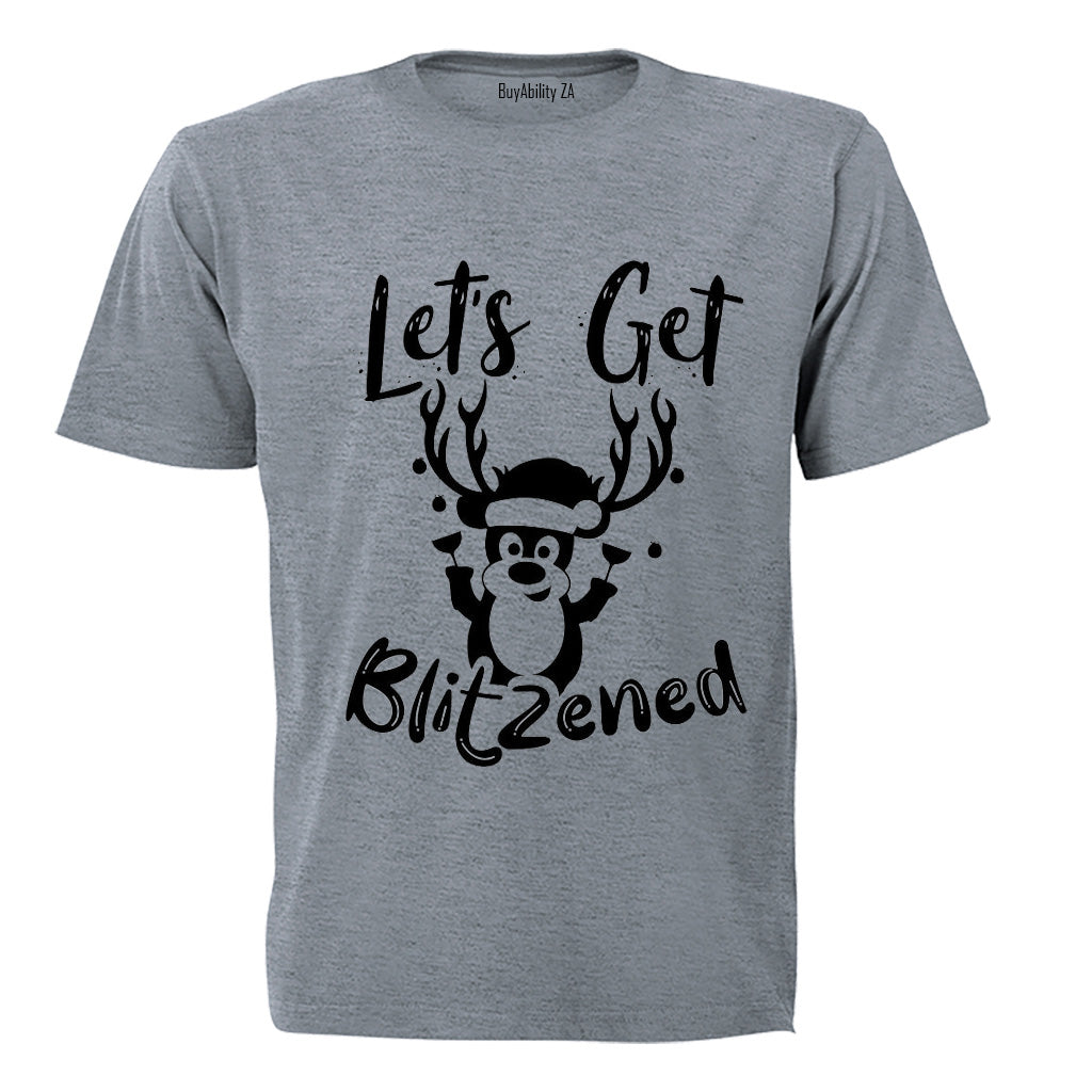 Blitzened - Christmas - Adults - T-Shirt