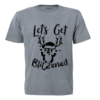 Blitzened - Christmas - Adults - T-Shirt