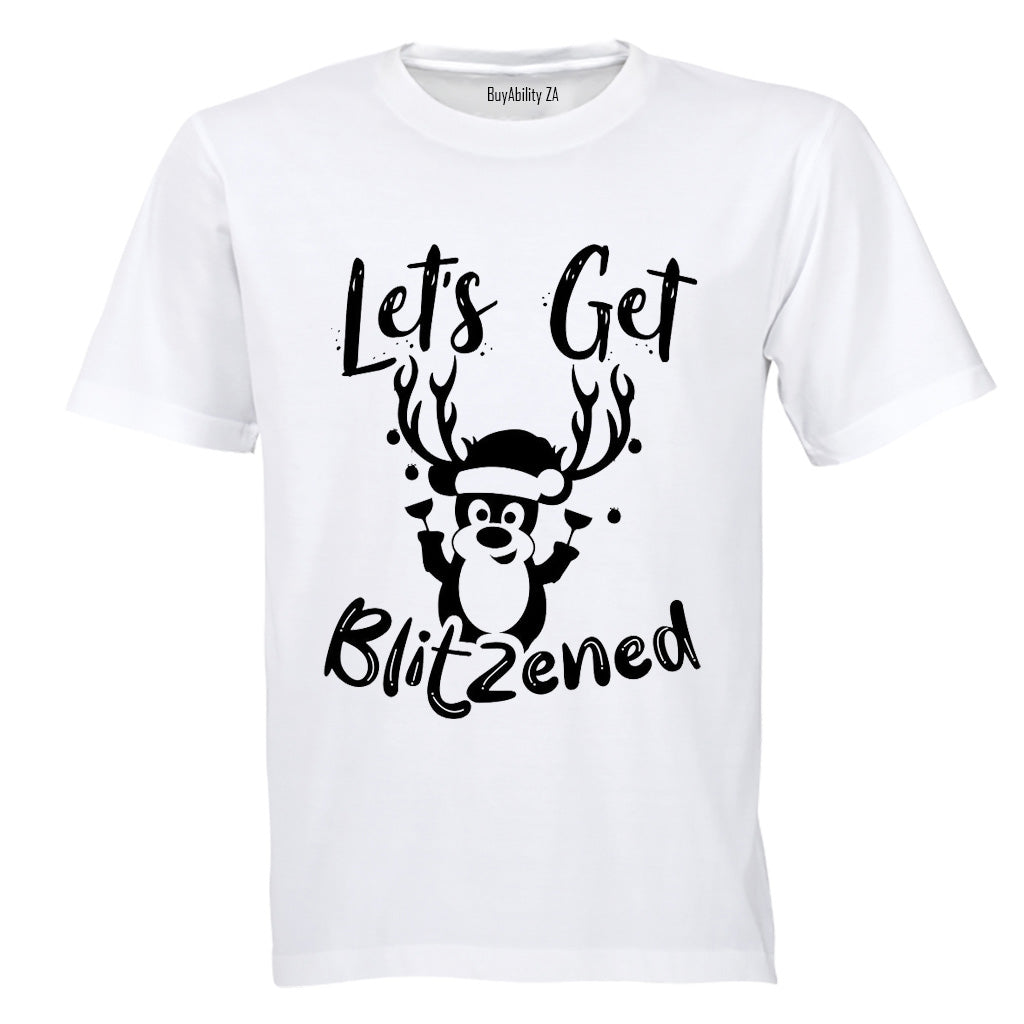 Blitzened - Christmas - Adults - T-Shirt