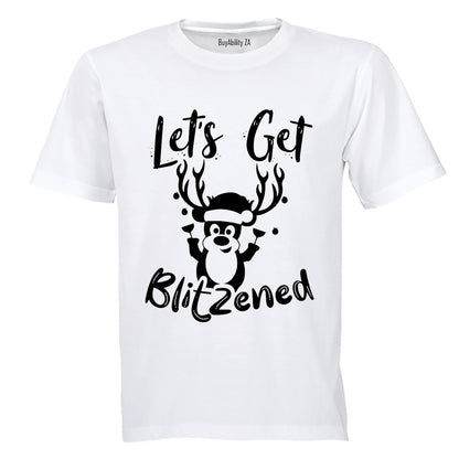 Blitzened - Christmas - Adults - T-Shirt
