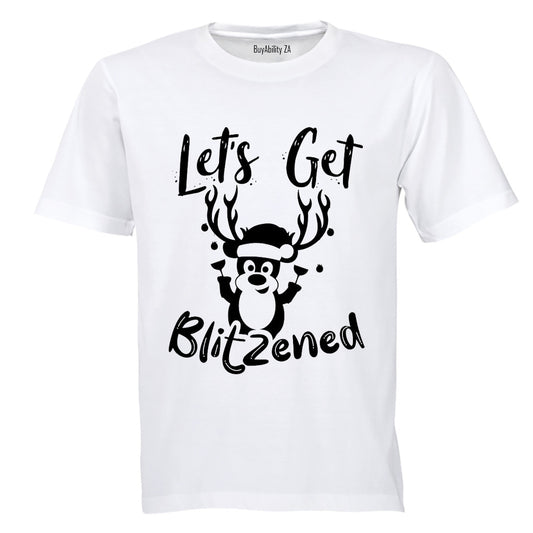 Blitzened - Christmas - Adults - T-Shirt