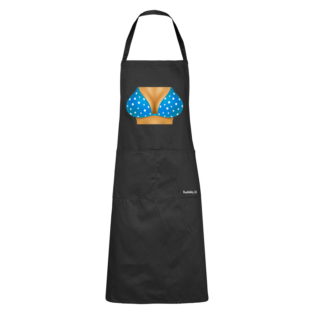 Blue Polkadot - Apron