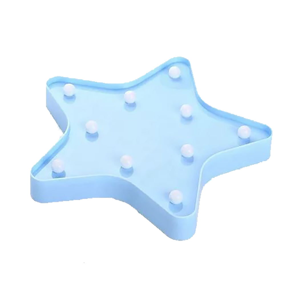 Baby Blue Star LED Night Light