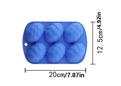 Blue Easter Egg - Silicone Mould