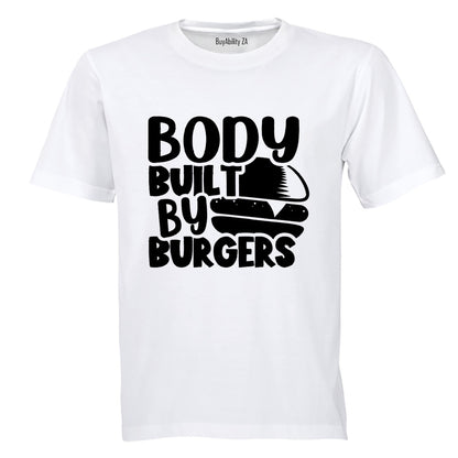 Body Built By Burgers - Adults - T-Shirt