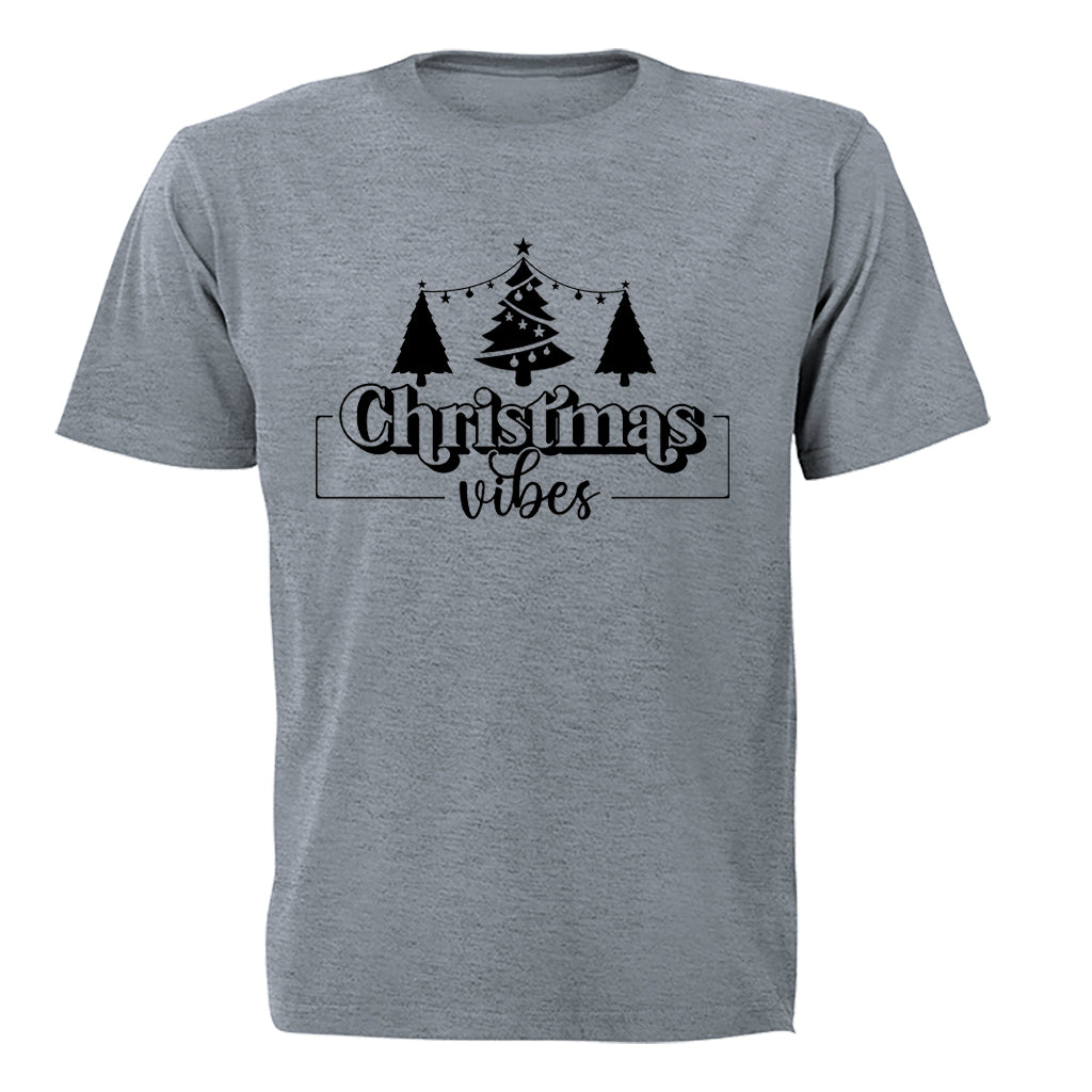 Bold Christmas Vibes Trees - Adults - T-Shirt - BuyAbility South Africa
