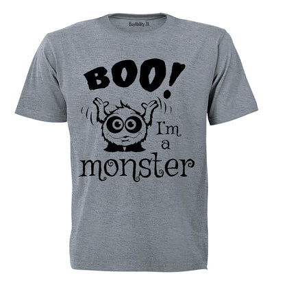 BOO, I'm a Monster - Halloween - Kids T-Shirt