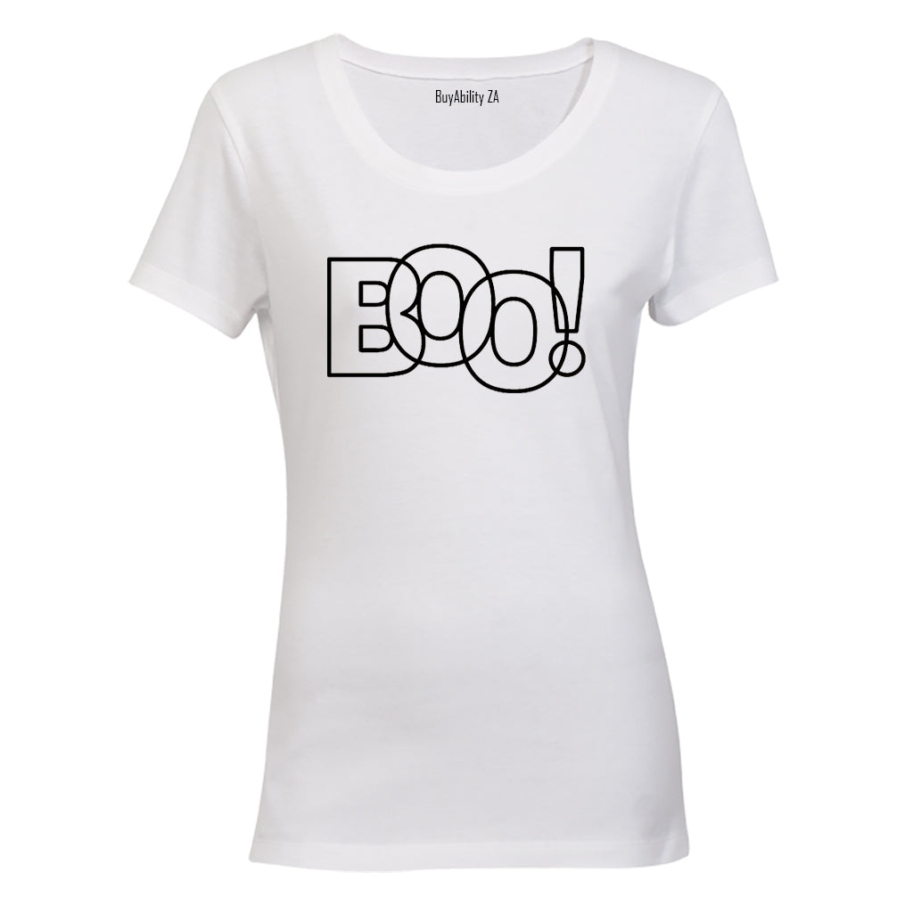 BOO - Halloween - Ladies - T-Shirt