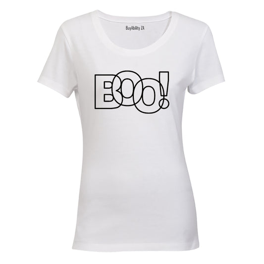 BOO - Halloween - Ladies - T-Shirt