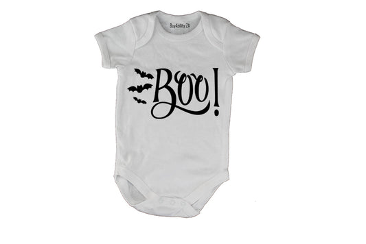 Boo - Halloween Inspired! - Baby Grow