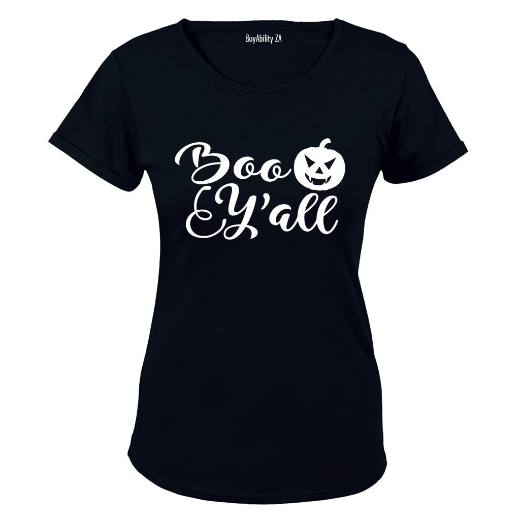 BOO Y'all - Halloween - Ladies - T-Shirt
