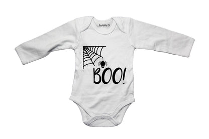 Boo! Spiderweb - Halloween - Baby Grow