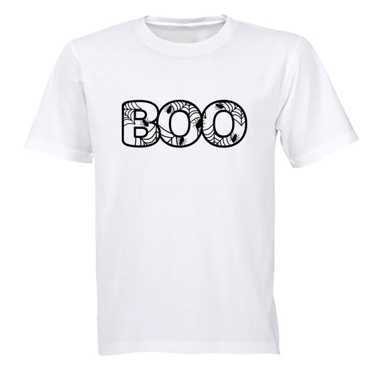 BOO Halloween Spiders - Adults - T-Shirt - BuyAbility South Africa