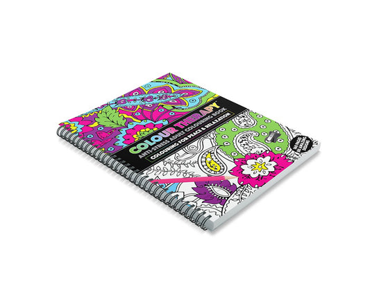 Adult Anti Stress Colouring Book – A5