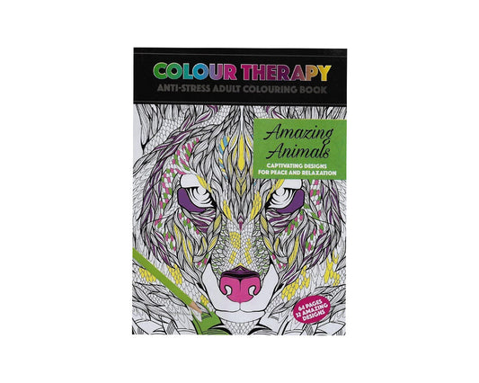 Amazing Animals – Colour Therapy Book