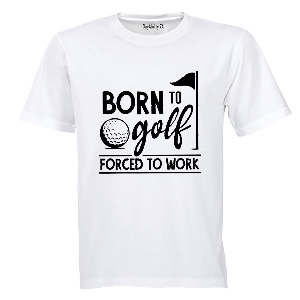 Born to Golf - Adults - T-Shirt