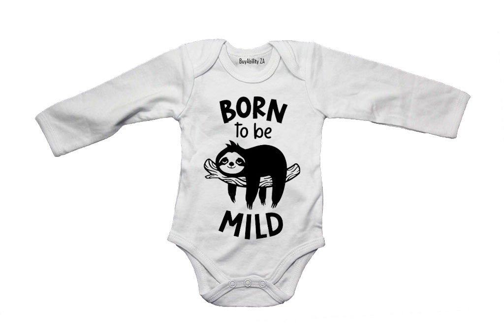 Born To Be Mild - Sloth - Baby Grow