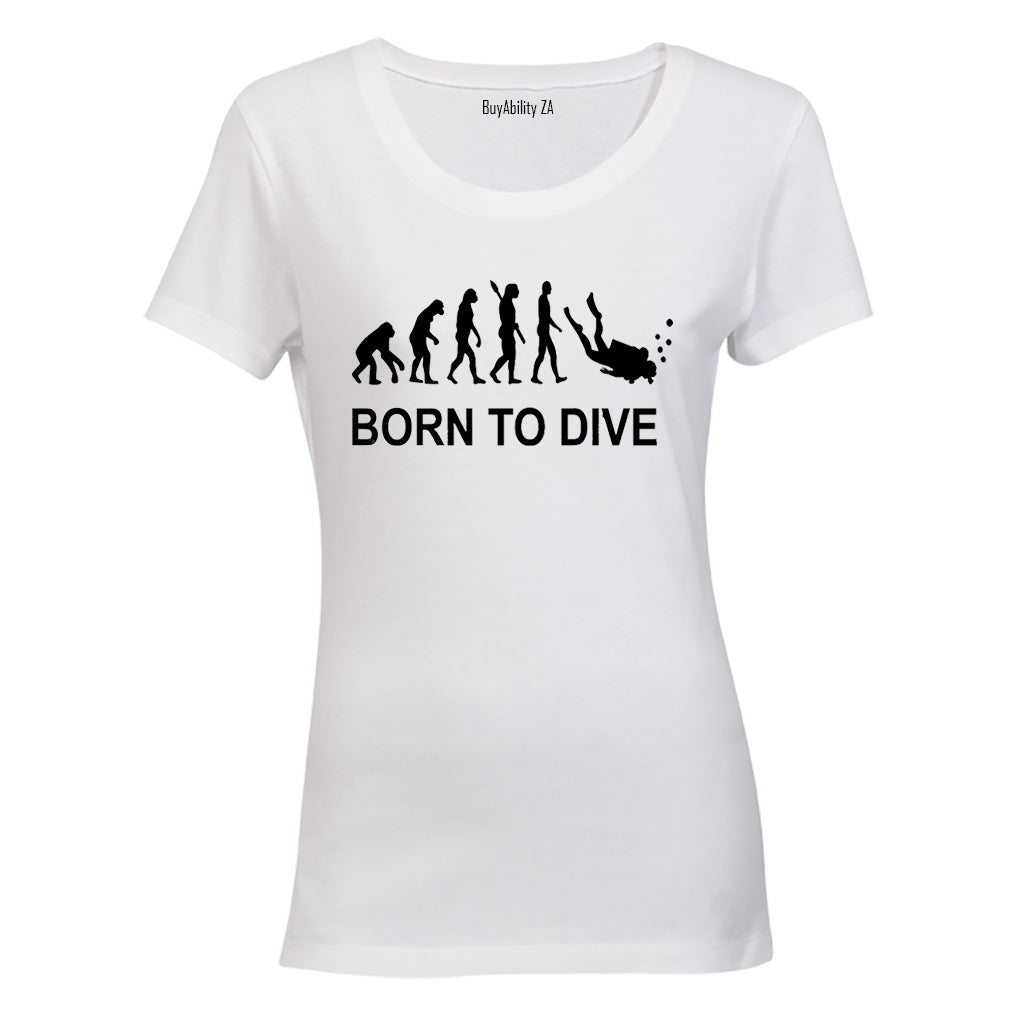Born to Dive - Ladies - T-Shirt