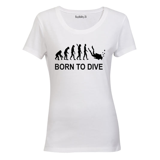 Born to Dive - Ladies - T-Shirt