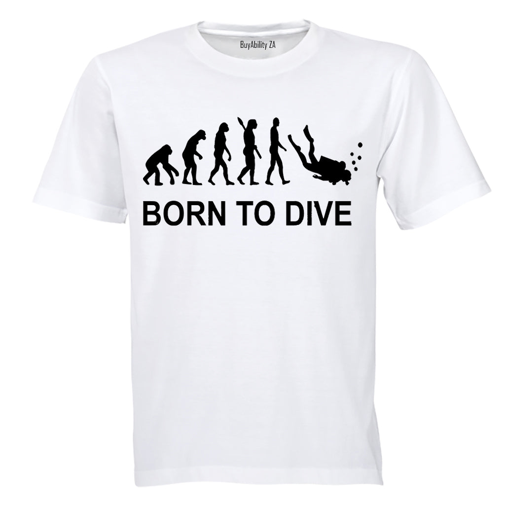 Born to Dive - Adults - T-Shirt