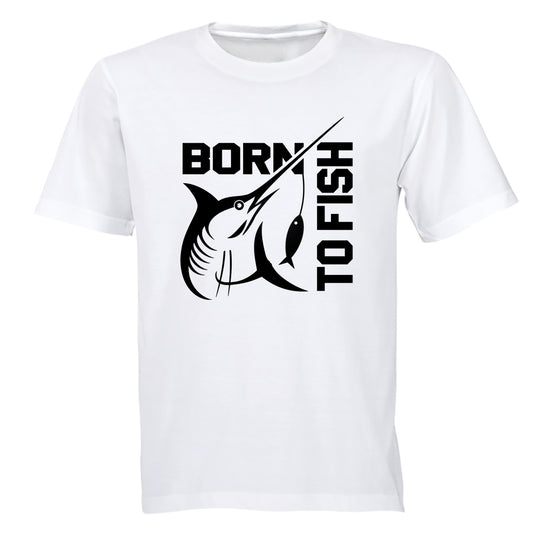 Born To Fish - Adults - T-Shirt - BuyAbility South Africa
