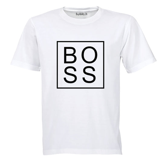 BOSS - Square - Adults - T-Shirt