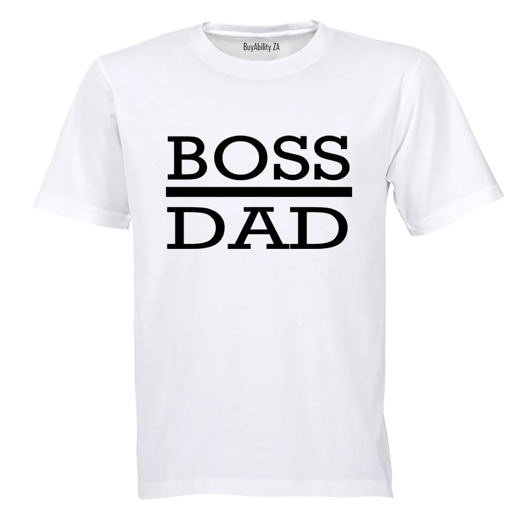 Boss Dad - Adults - T-Shirt