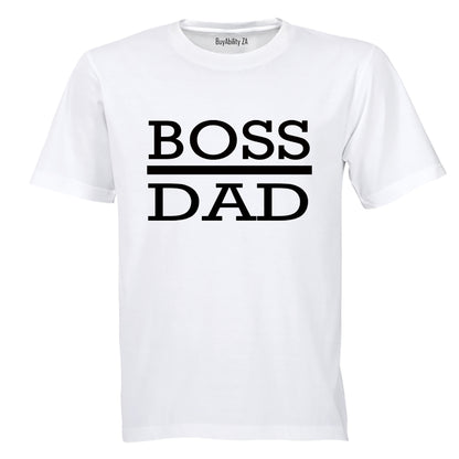 Boss Dad - Adults - T-Shirt