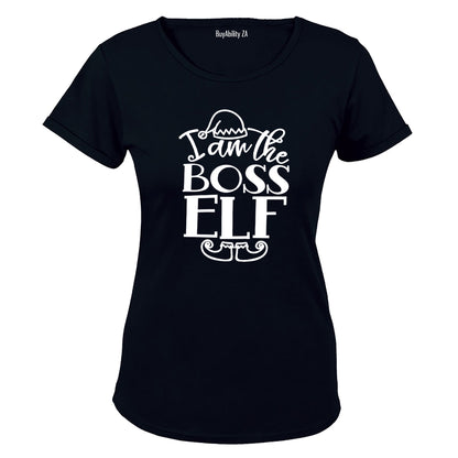 Boss Elf - Christmas - Ladies - T-Shirt