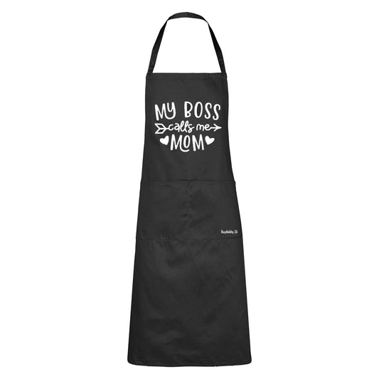 Boss Calls Me MOM - Apron