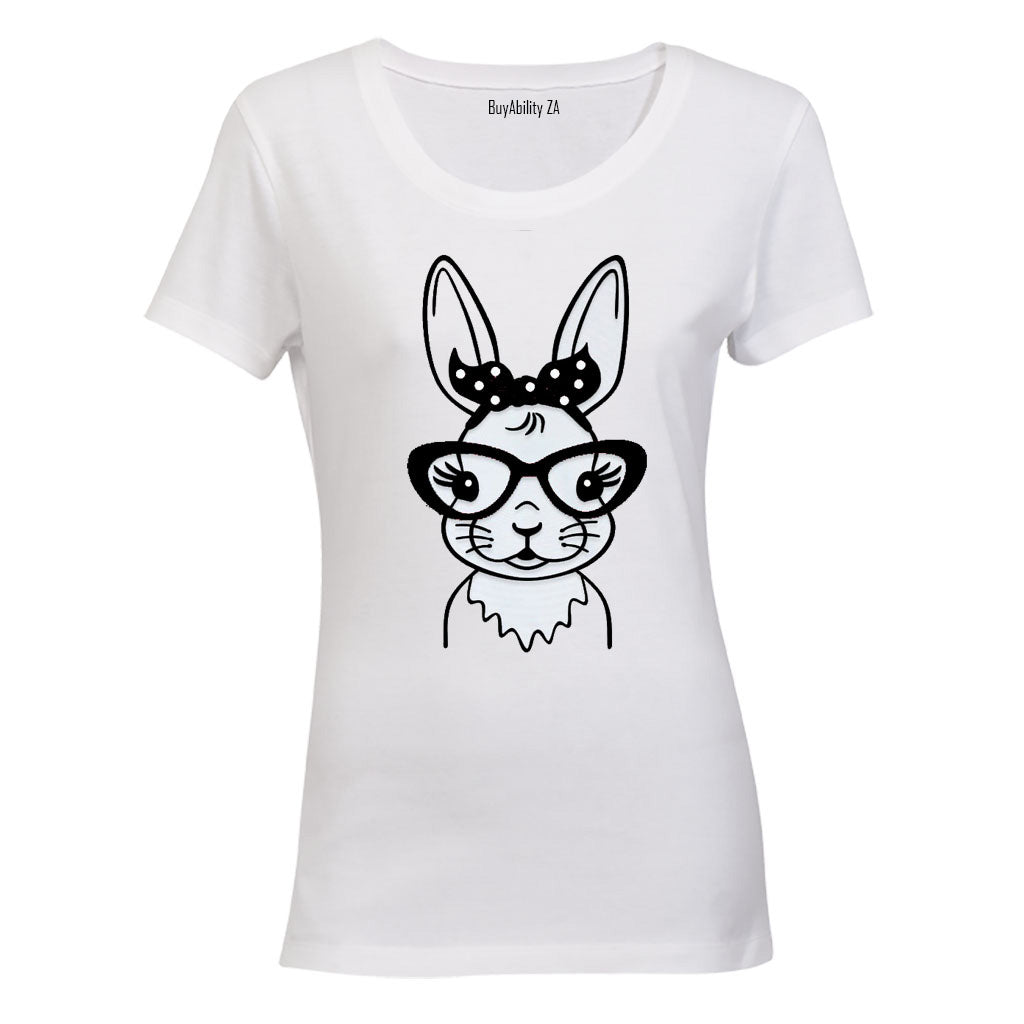 Bow Easter Bunny - Ladies - T-Shirt