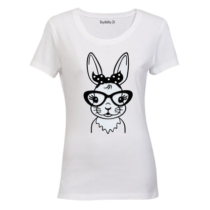 Bow Easter Bunny - Ladies - T-Shirt