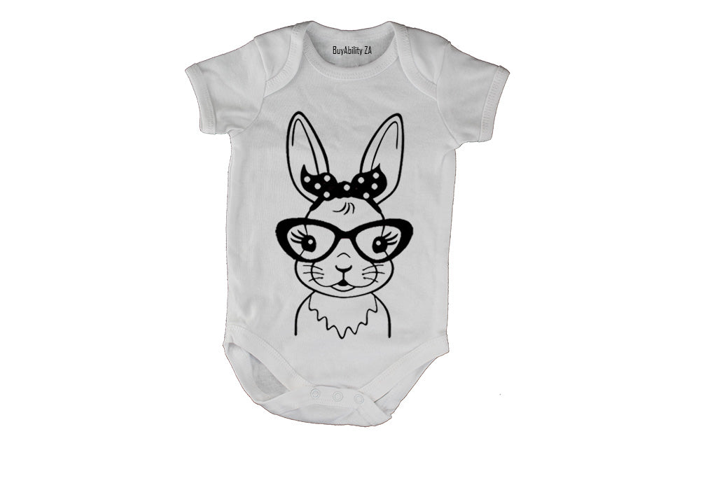 Bow Easter Bunny - Baby Grow