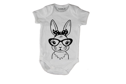 Bow Easter Bunny - Baby Grow