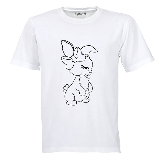 Bow Bunny - Easter - Kids T-Shirt