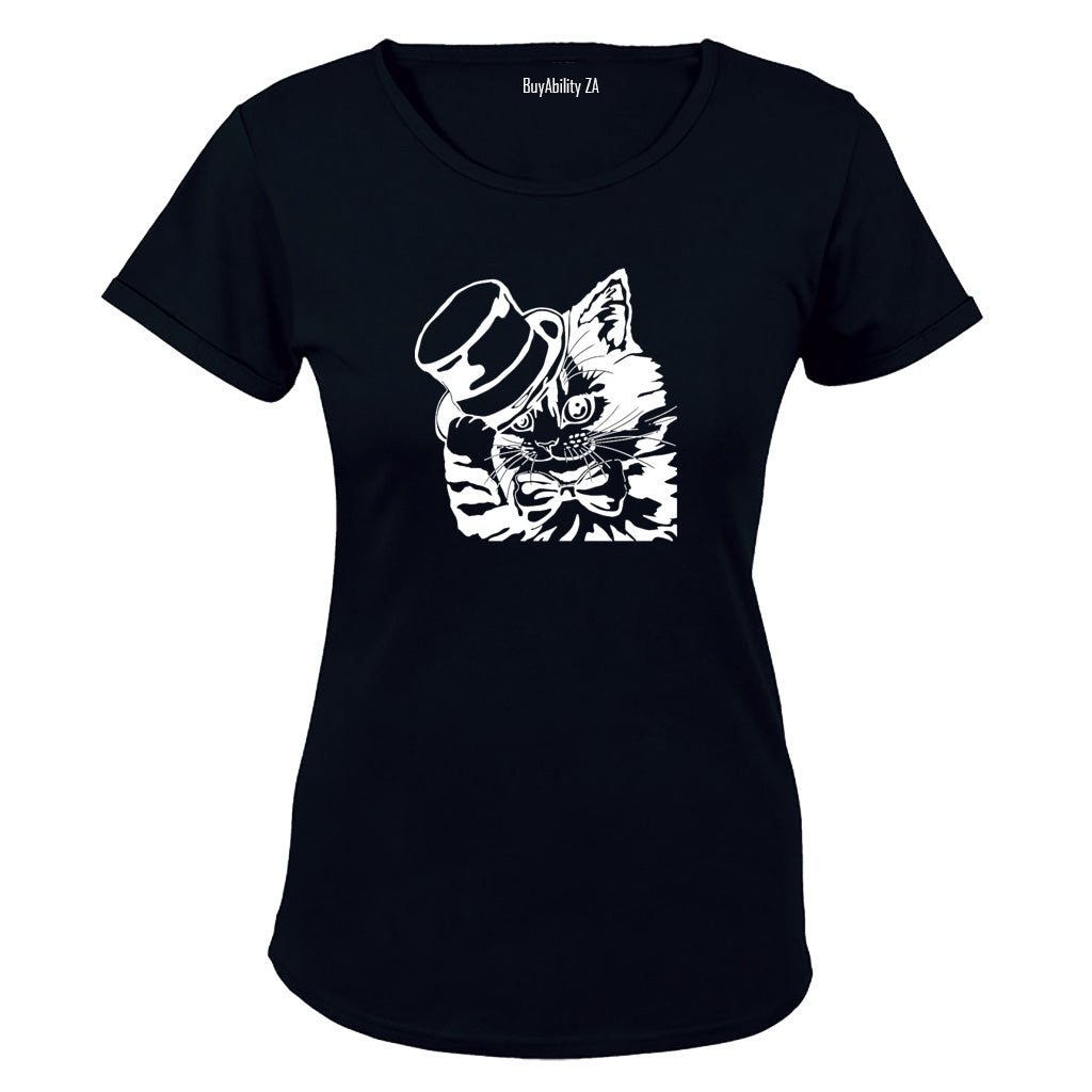 Bowtie Cat - Ladies - T-Shirt - BuyAbility South Africa