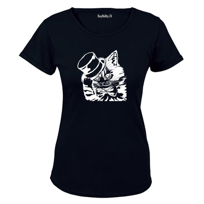 Bowtie Cat - Ladies - T-Shirt - BuyAbility South Africa