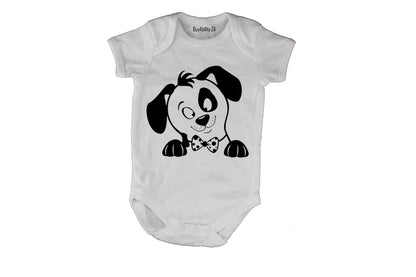 Bow Tie Pup - Baby Grow
